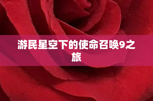 游民星空下的使命召唤9之旅