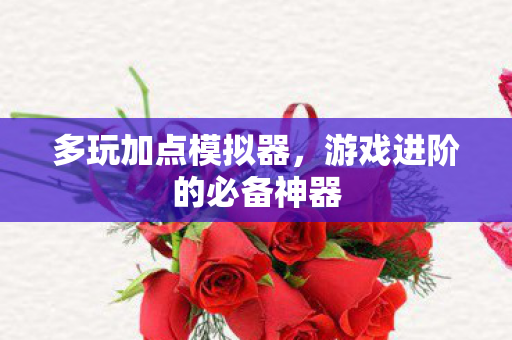 多玩加点模拟器，游戏进阶的必备神器