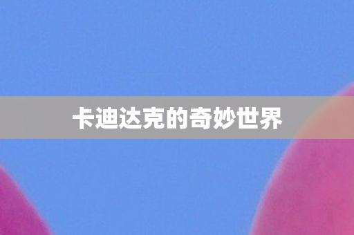 卡迪达克的奇妙世界