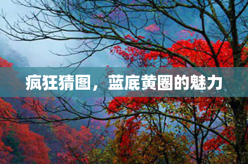 疯狂猜图，蓝底黄圈的魅力