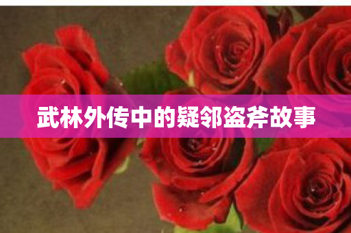 武林外传中的疑邻盗斧故事