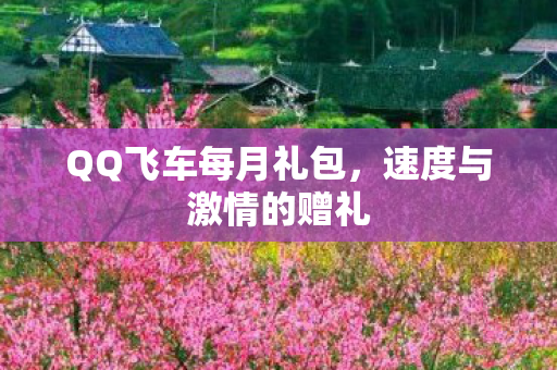 QQ飞车每月礼包，速度与激情的赠礼