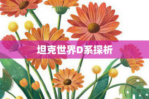 坦克世界D系探析