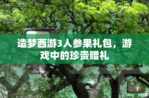 造梦西游3人参果礼包，游戏中的珍贵赠礼