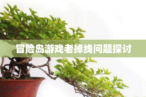 冒险岛游戏老掉线问题探讨