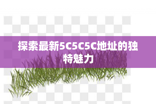 探索最新5C5C5C地址的独特魅力