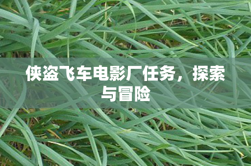 侠盗飞车电影厂任务，探索与冒险