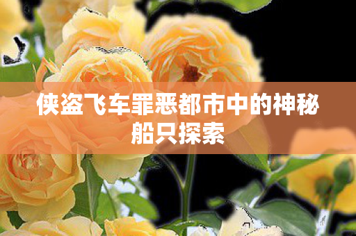 侠盗飞车罪恶都市中的神秘船只探索