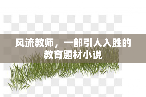 风流教师，一部引人入胜的教育题材小说