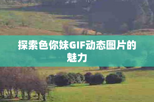 探索色你妹GIF动态图片的魅力