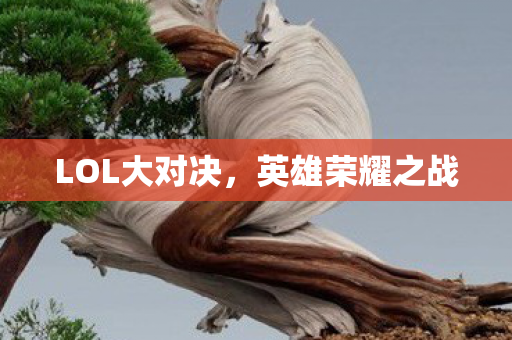 LOL大对决，英雄荣耀之战