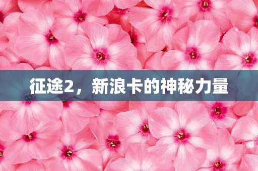 征途2，新浪卡的神秘力量