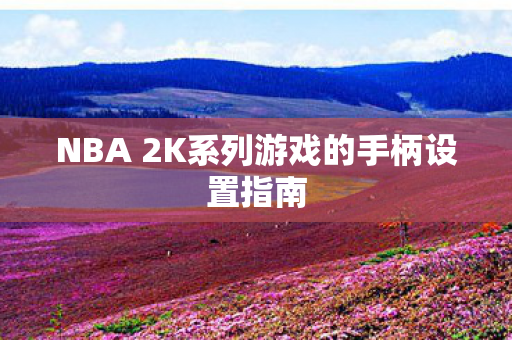NBA 2K系列游戏的手柄设置指南