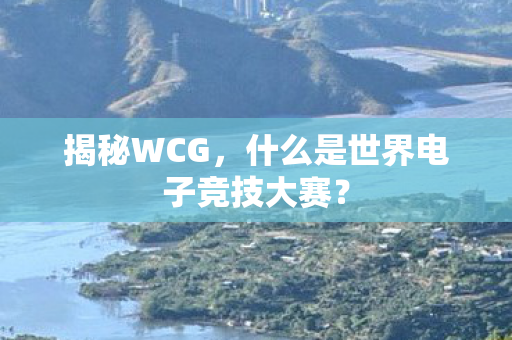 揭秘WCG，什么是世界电子竞技大赛？