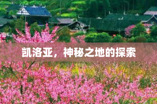 凯洛亚，神秘之地的探索