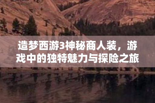 造梦西游3神秘商人装，游戏中的独特魅力与探险之旅