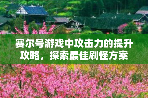 赛尔号游戏中攻击力的提升攻略，探索最佳刷怪方案