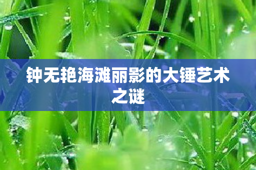 钟无艳海滩丽影的大锤艺术之谜