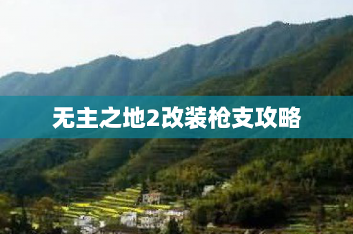 无主之地2改装枪支攻略