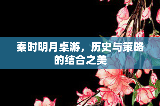 秦时明月桌游，历史与策略的结合之美