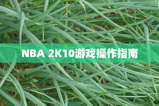 NBA 2K10游戏操作指南
