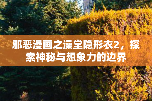 邪恶漫画之澡堂隐形衣2，探索神秘与想象力的边界