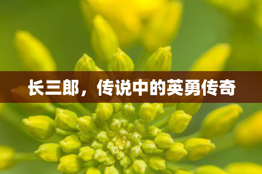长三郎，传说中的英勇传奇