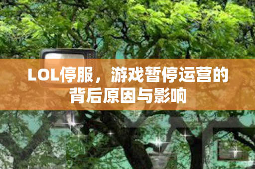 LOL停服，游戏暂停运营的背后原因与影响