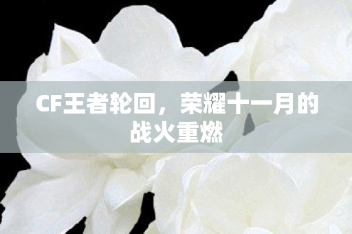 CF王者轮回，荣耀十一月的战火重燃