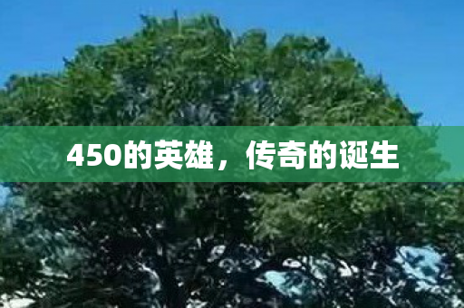 450的英雄，传奇的诞生