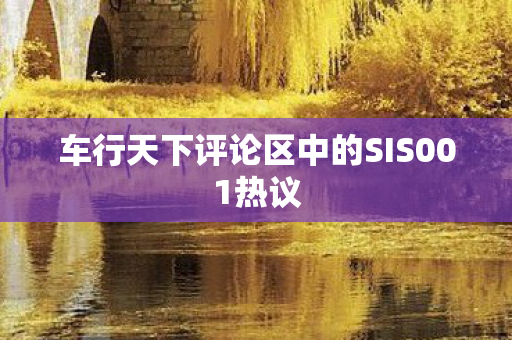 车行天下评论区中的SIS001热议
