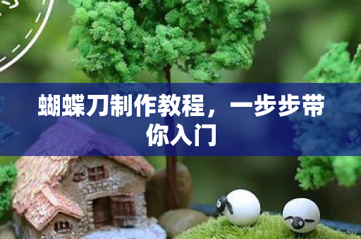 蝴蝶刀制作教程，一步步带你入门