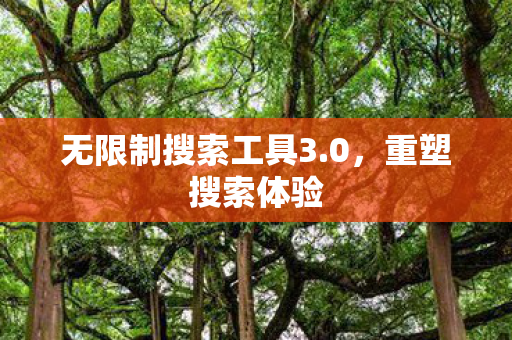 无限制搜索工具3.0，重塑搜索体验