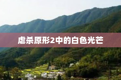 虐杀原形2中的白色光芒 虐杀原形2中的白色光芒