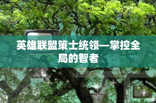 英雄联盟策士统领—掌控全局的智者