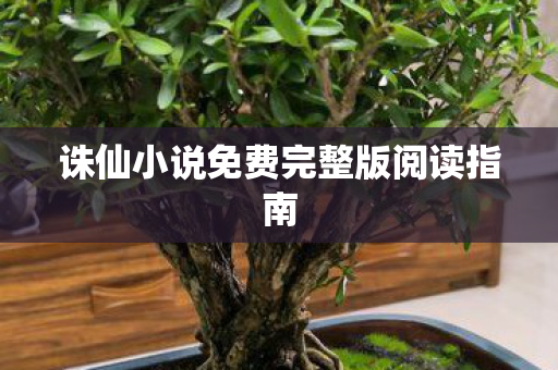 诛仙小说免费完整版阅读指南