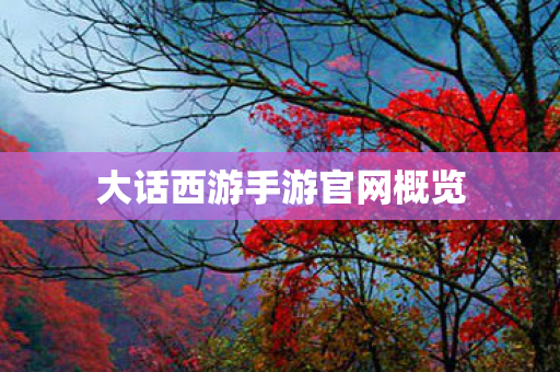 大话西游手游官网概览