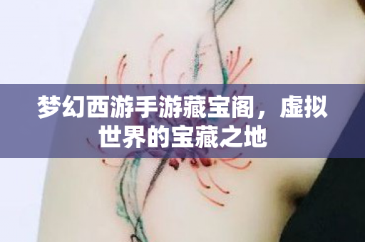 梦幻西游手游藏宝阁，虚拟世界的宝藏之地