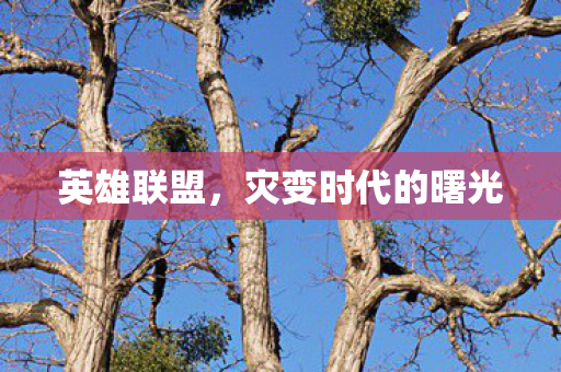 英雄联盟，灾变时代的曙光