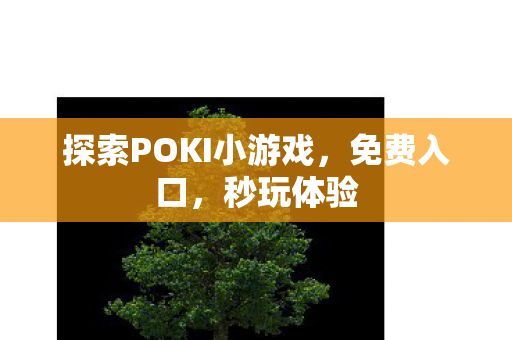 探索POKI小游戏，免费入口，秒玩体验