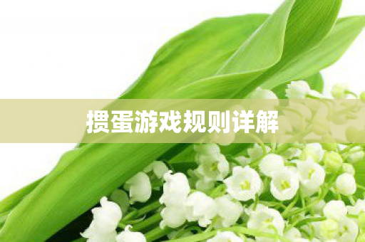 掼蛋游戏规则详解