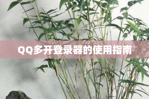 QQ多开登录器的使用指南
