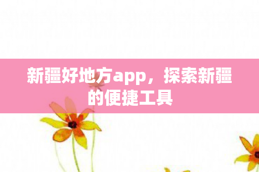 新疆好地方app，探索新疆的便捷工具