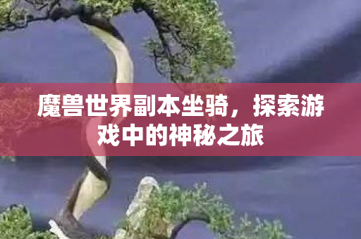 魔兽世界副本坐骑，探索游戏中的神秘之旅