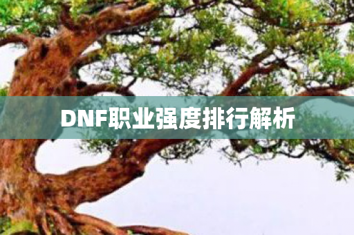 DNF职业强度排行解析