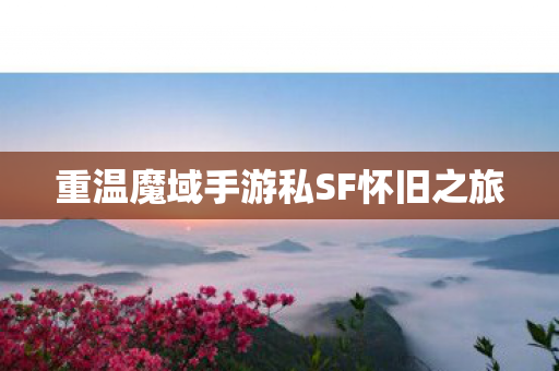 重温魔域手游私SF怀旧之旅