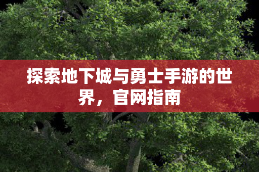 探索地下城与勇士手游的世界，官网指南