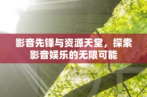 影音先锋与资源天堂，探索影音娱乐的无限可能