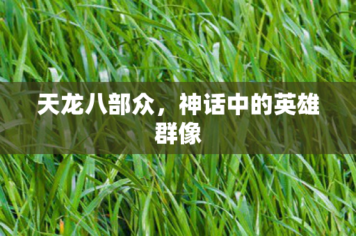 天龙八部众，神话中的英雄群像