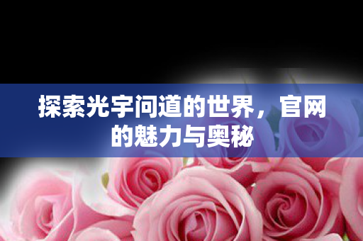 探索光宇问道的世界，官网的魅力与奥秘